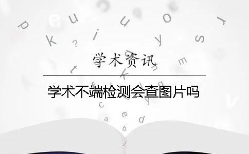 学术不端检测会查图片吗？